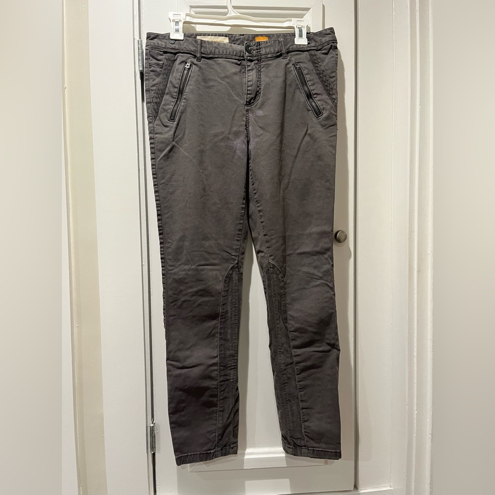 Anthropologie Pilcro gray skinny cargo pant
